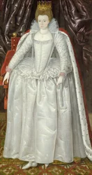 Porträt von Elizabeth Vernon, Gräfin von Southampton, ca. 1603